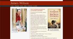 Desktop Screenshot of jameswilsonauthor.com